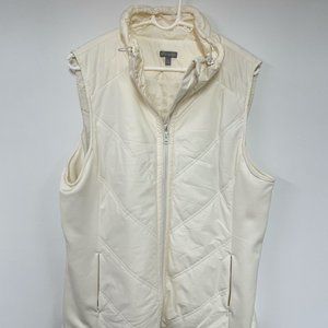 T by Talbots White Athletic Vest